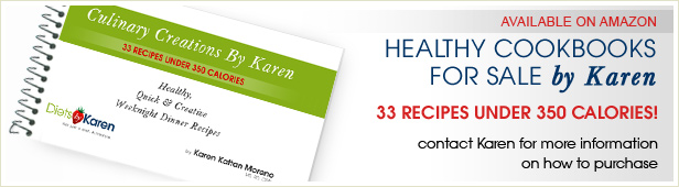 Healthy cookbooks by karen for sale